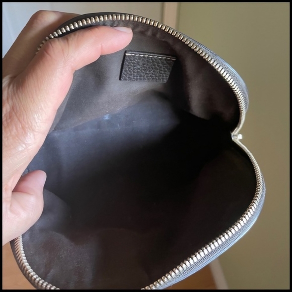 Gucci Crystal Coated Canvas Pouch - Picture 2 of 2